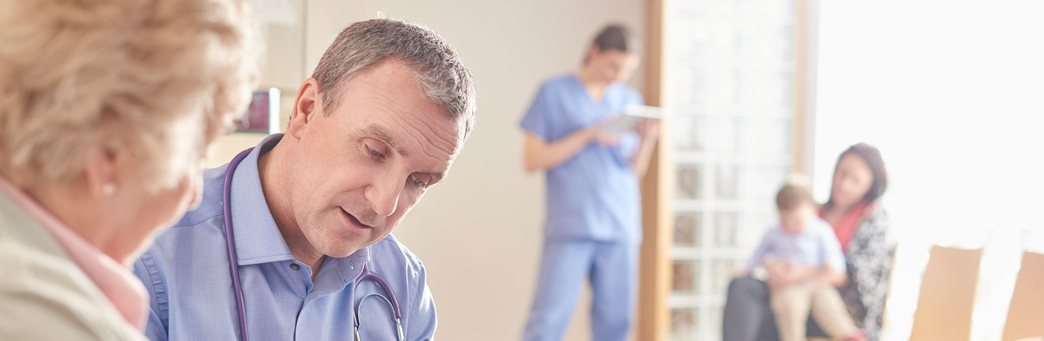 Doctor and patient